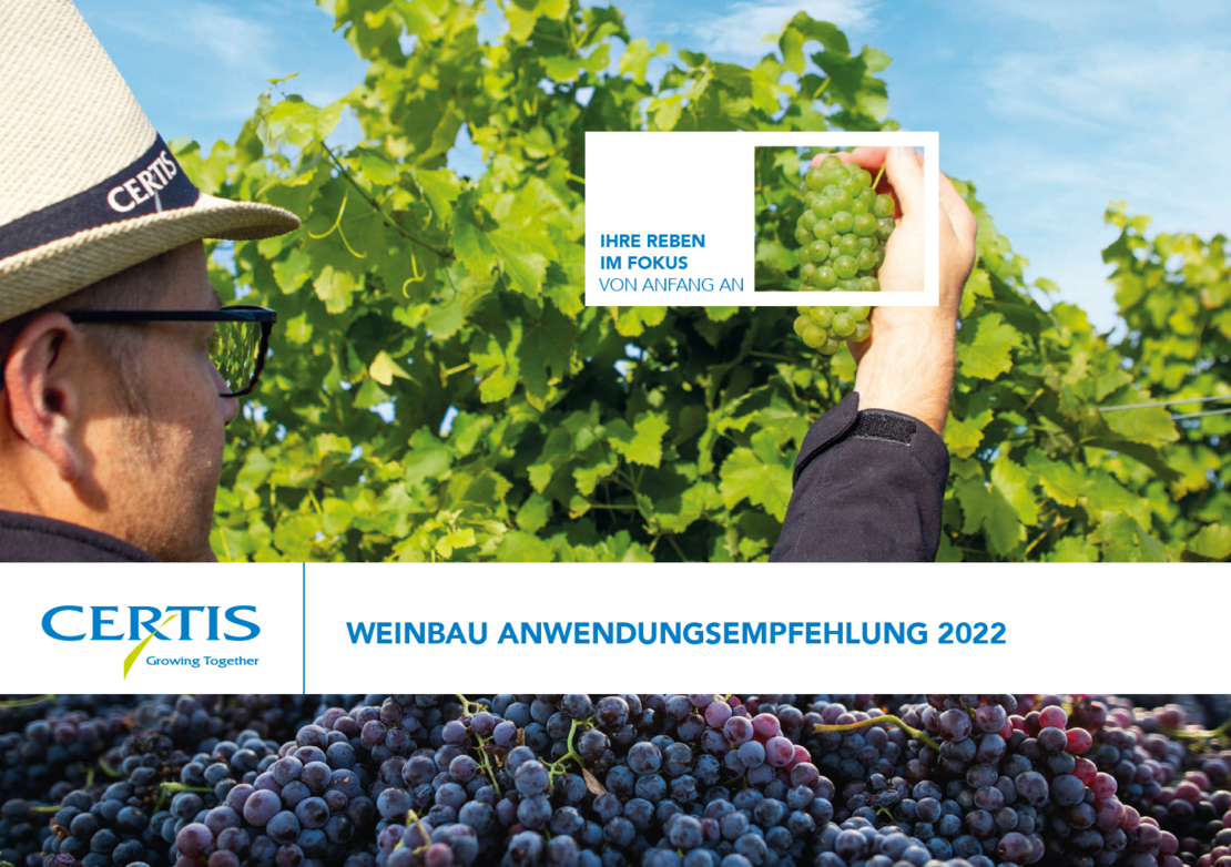 Weinbau Anwendungsempfehlung 2022